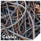 scrap metal cables